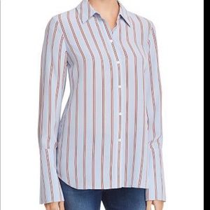 Frame Silk Long Cuff PJ Blouse